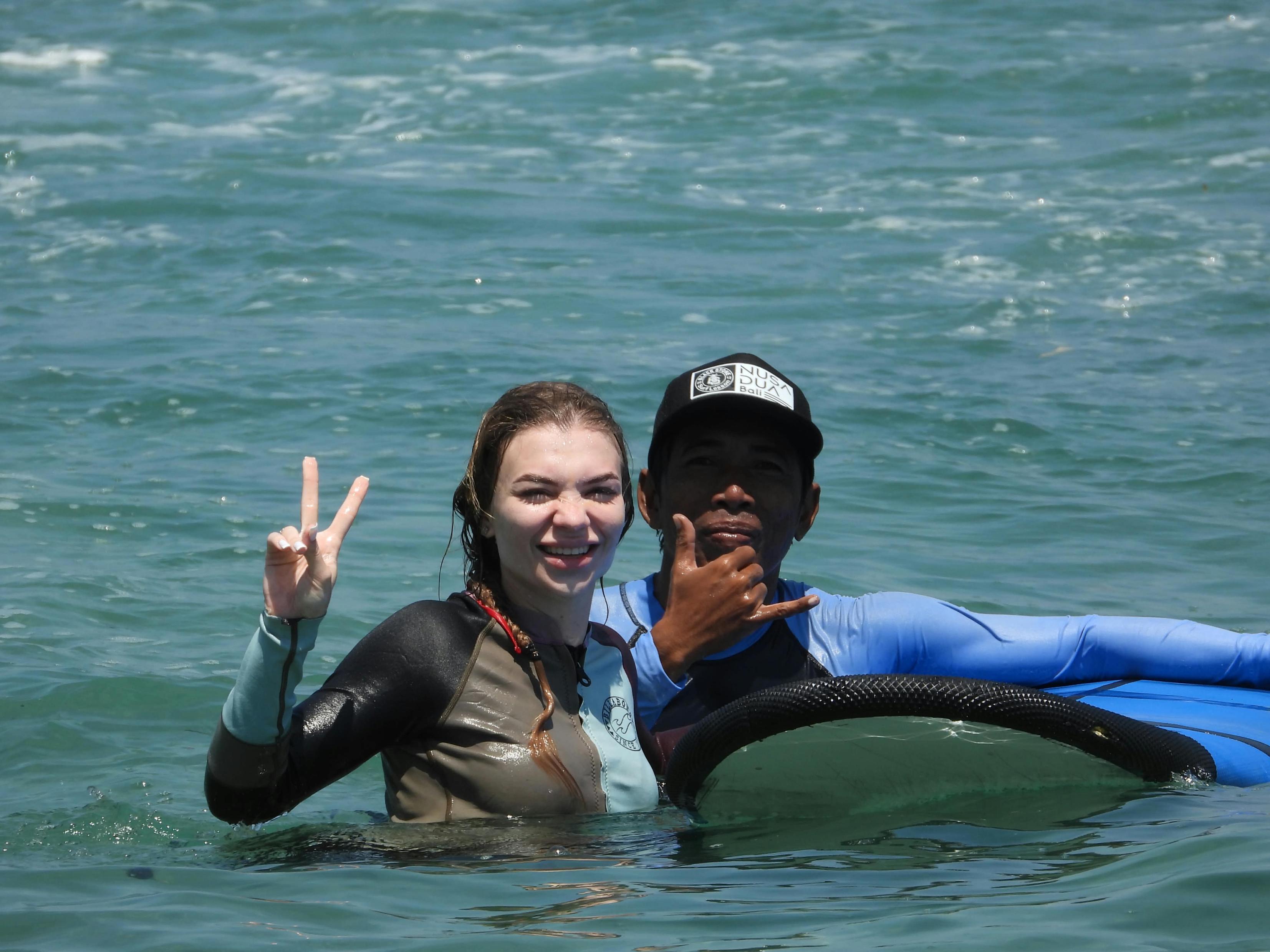 Bali Fin Surf lesson