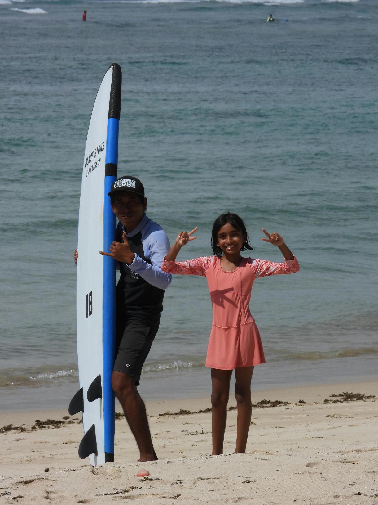 Bali Fin Surf lesson